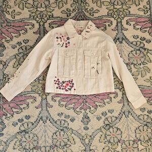 Anthropologie embroidered jacket